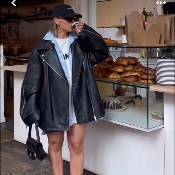 100% leather jacket, with insulation, excellent condition - Picture 5 of 16